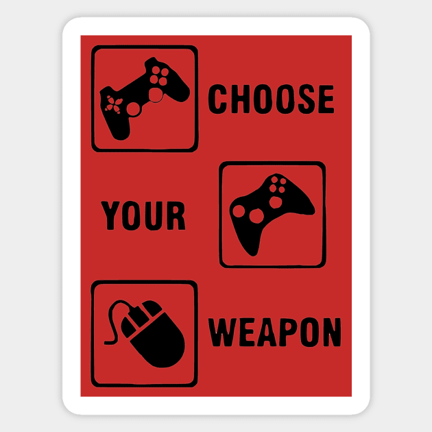 Videogame Controllers Sticker by OtakuPapercraft